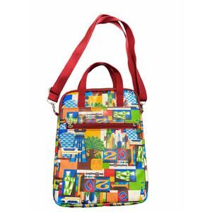 Disney Crossbody Bag 2014 Commemorative Purse OS Multicolor Mickey Mouse